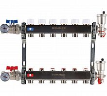 Коллектор стальной ROMMER RMS-3210 в сборе без расходомеров, 6 выходов в г. Москва