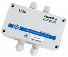 Счетчик импульсов беспроводной Борей (LoRaWAN 868МГц) 4 канала (внутренняя антенна)