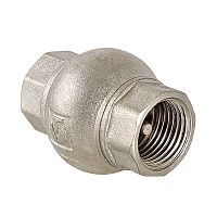 Клапан обратный Valtec VT.151.N.07  1 1/4″ Ду32 Pу16, муфтовый, пружинный, c латунным золотником в г. Москва