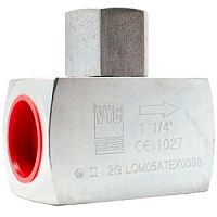 Клапан обратный VYC 179 3/8″ Ду10 Ру250 плунжерный из нержавеющей стали в г. Москва