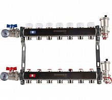 Коллектор стальной ROMMER RMS-3210 в сборе без расходомеров, 7 выходов в г. Москва